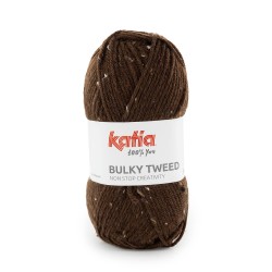 BULKY TWEED 223 Donker bruin 100 gr