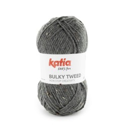 BULKY TWEED 224 Donker muisgrijs 100 gr