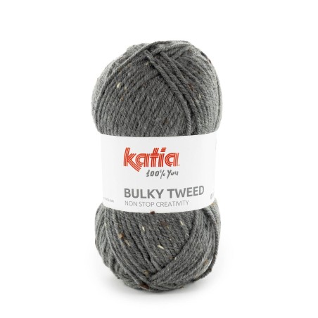 BULKY TWEED 224 Donker muisgrijs 100 gr