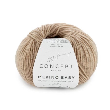 MERINO BABY 165 D.taupe      50gr.