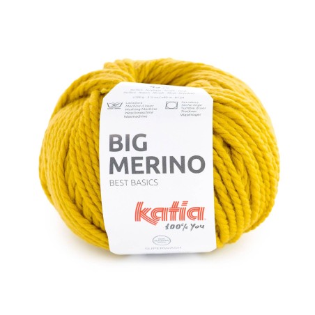 BIG MERINO 65 Goud-geel 100 gr