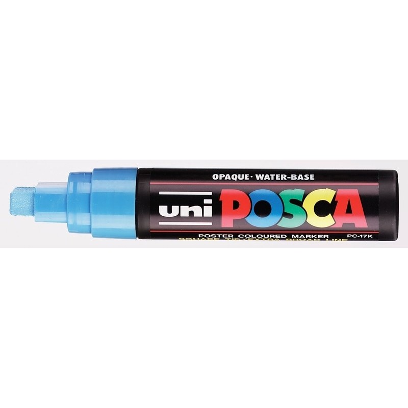 Viltstift Posca bredepunt15mml.blauw