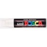 Viltstift Posca bredepunt15mmwit