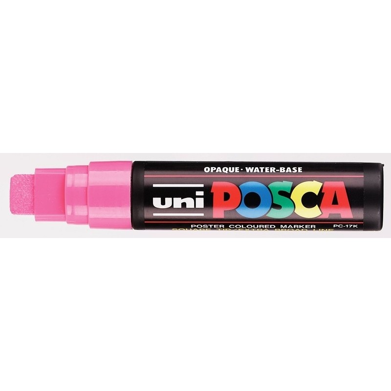 Viltstift Posca bredepunt15mmroze