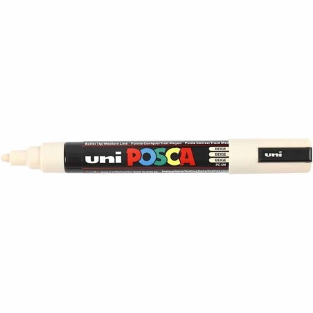 Viltstift Posca extrafijn1mmbeige
