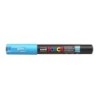 Viltstift Posca extrafijn1mml.blauw