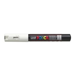 Viltstift Posca extrafijn1mmwit