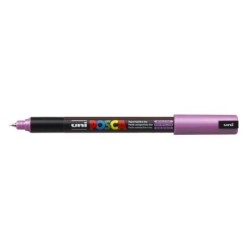 Viltstift Posca extrafijn0.7mmmet.roze