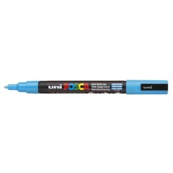 Viltstift Posca extrafijn1,5mml.blauw