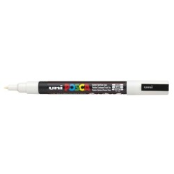 Viltstift Posca extrafijn1,5mmwit