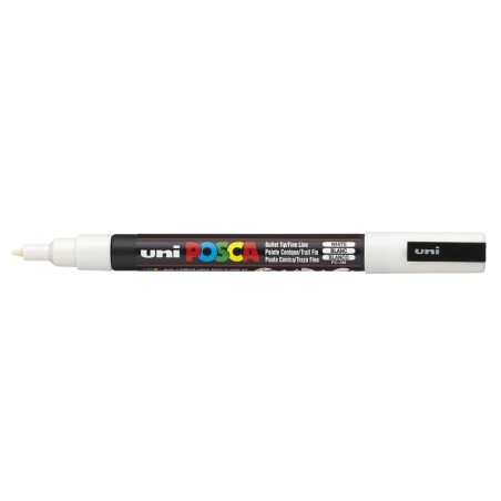 Viltstift Posca extrafijn1,5mmwit
