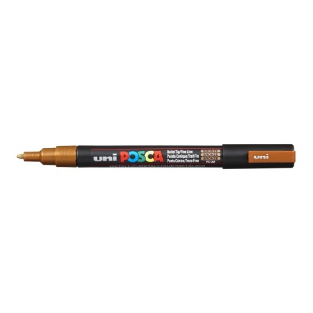 Viltstift Posca extrafijn1,5mmbrons