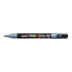 Viltstift Posca extrafijn1,5mmleigrijs