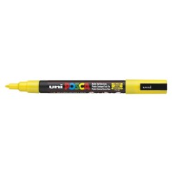 Viltstift Posca extrafijn1,5mmgeel