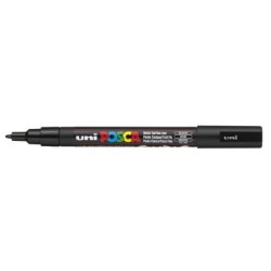 Viltstift Posca extrafijn1,5mmzwart