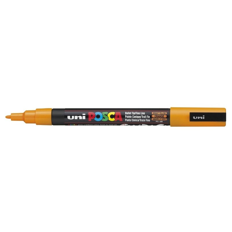 Viltstift Posca extrafijn1,5mmoranje