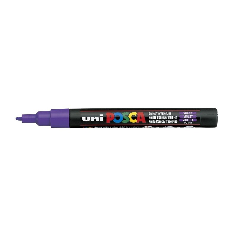 Viltstift Posca extrafijn1,5mmviolet