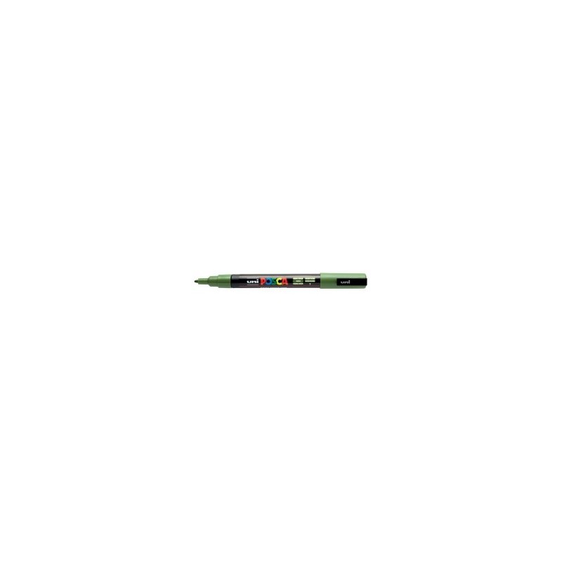 Viltstift Posca extrafijn1,5mmkakigroen