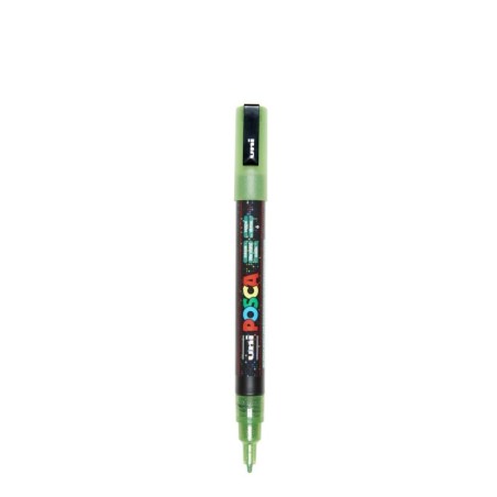 Viltstift Posca extrafijn1,5mmglitterd.groen
