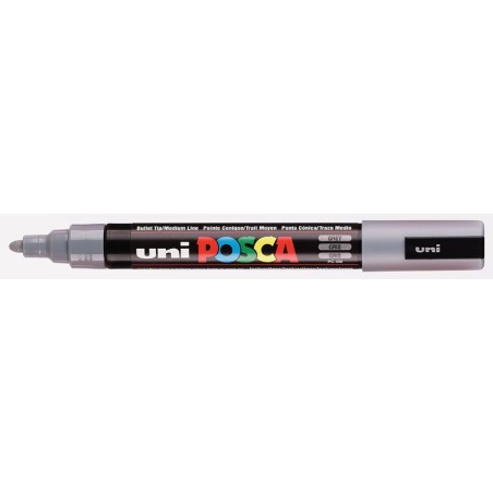 Viltstift Posca fijn1,8mm/2,5mmgrijs