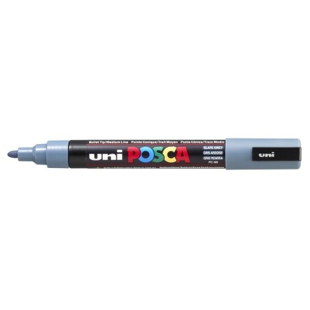 Viltstift Posca fijn1,8mm/2,5mmleigrijs