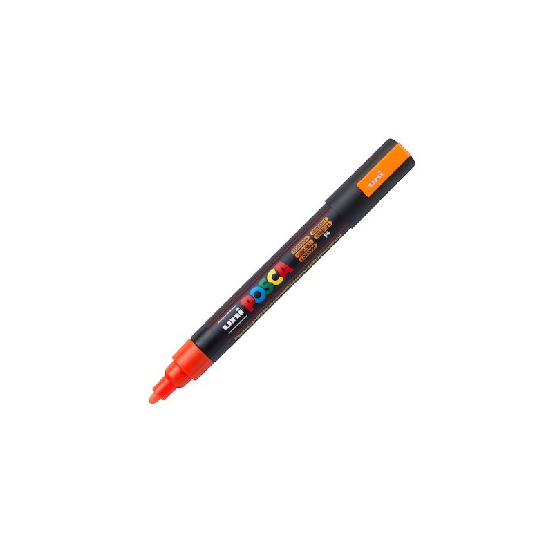 Viltstift Posca fijn1,8mm/2,5mmoranjeFLUO