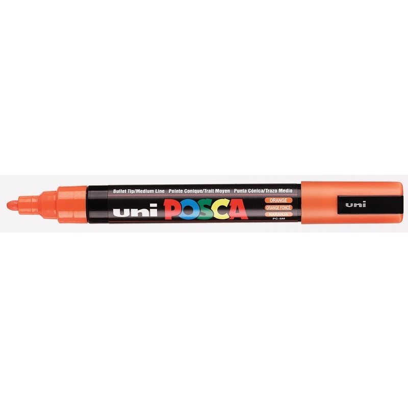 Viltstift Posca fijn1,8mm/2,5mmd.oranje