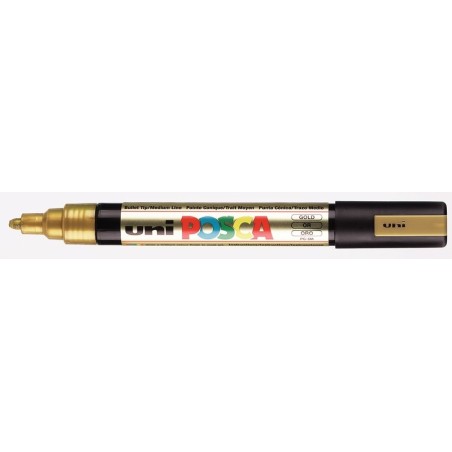 Viltstift Posca fijn1,8mm/2,5mmgoud