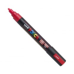 Viltstift Posca fijn1,8mm/2,5mmroodFLUO
