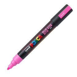 Viltstift Posca fijn1,8mm/2,5mmrozeFLUO