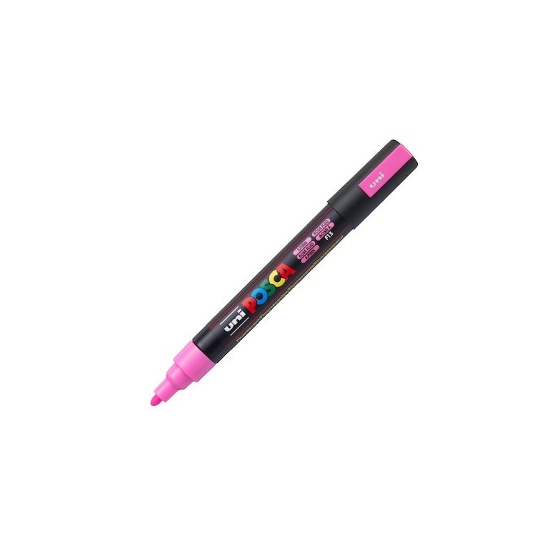 Viltstift Posca fijn1,8mm/2,5mmrozeFLUO