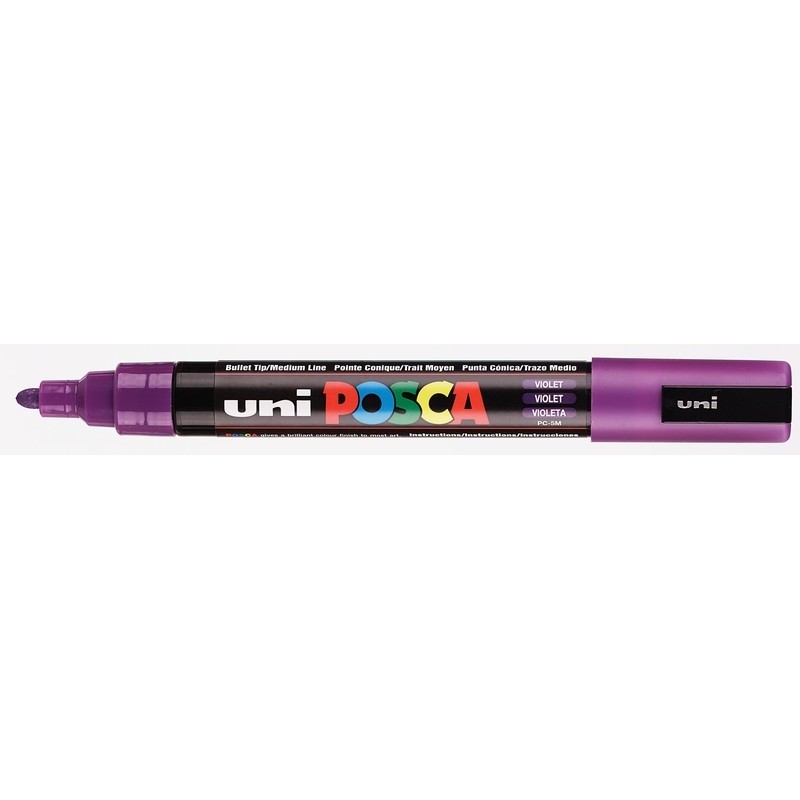 Viltstift Posca fijn1,8mm/2,5mmviolet