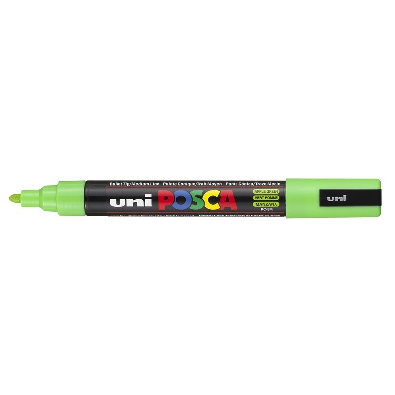 Viltstift Posca fijn1,8mm/2,5mmappelgr.