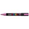 Viltstift Posca fijn1,8mm/2,5mmmet.roze