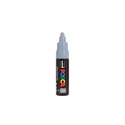 Viltstift Posca 4,5mm/5,5mmgrijsmetrondetop