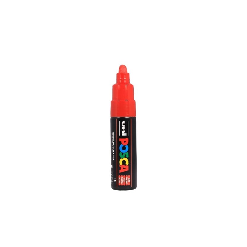 Viltstift Posca 4,5mm/5,5mmroodmetrondetop
