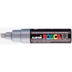 Viltstift Posca bredepunt8mmgrijs