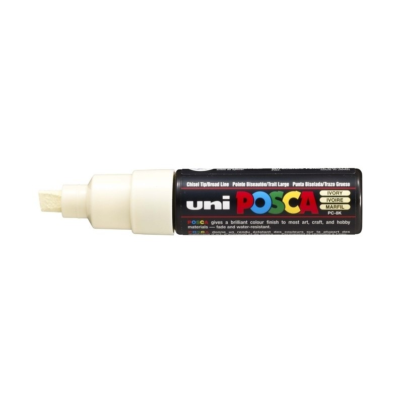 Viltstift Posca bredepunt8mmivoor