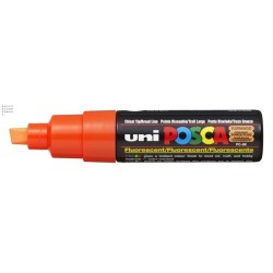 Viltstift Posca bredepunt8mmfluoorange