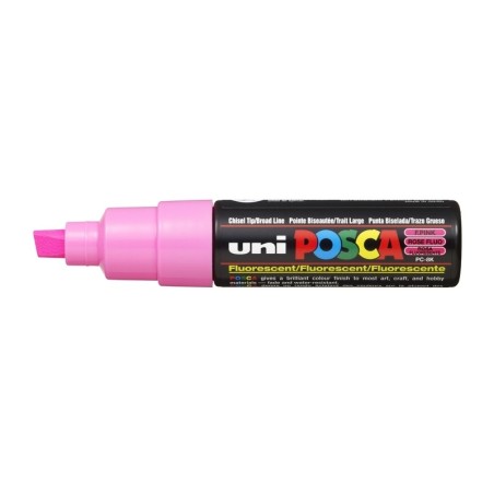 Viltstift Posca bredepunt8mmfluoroze