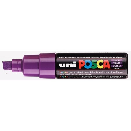 Viltstift Posca bredepunt8mmviolet