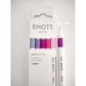 EMOTT Set van 5 stiftjes - FLORAL COLORS