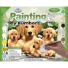 SchilderenopnrGoldenRetrievers