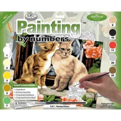 Schilderenopnr:KissingKittens