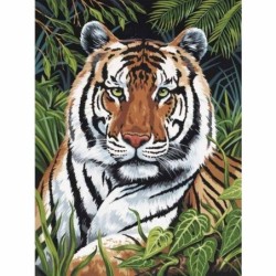 Schilderenopnr.:TigerinHidingPJS75
