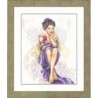 TP Purple butterfly girl    39x51cm