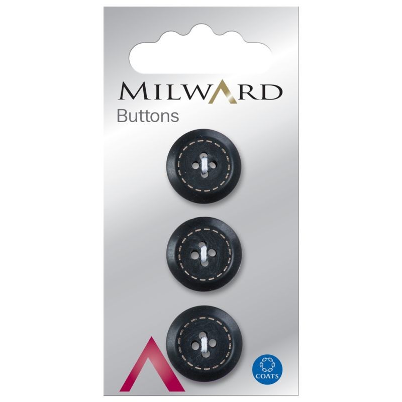 KNOPEN OP KAARTJES nr 202 Milward/ 3 stuks