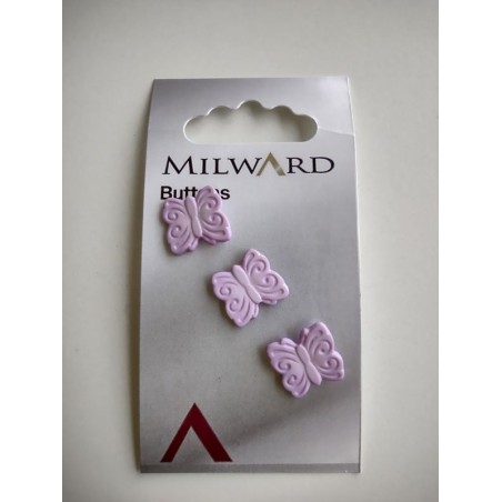 KNOPEN OP KAARTJES nr 958 Milward/ 3 stuks