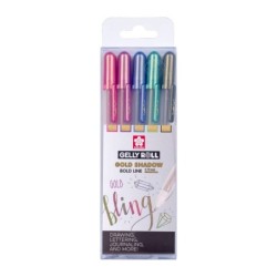 Gelly Gold shadow set 5st