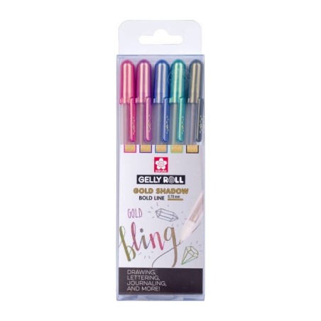 Gelly Gold shadow set 5st